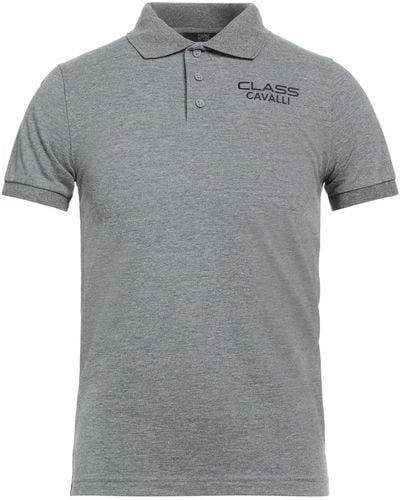 Class Roberto Cavalli Polo Shirt - Grey