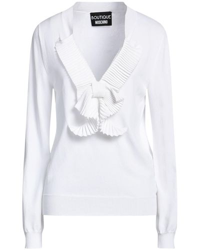 Boutique Moschino Pullover - Bianco
