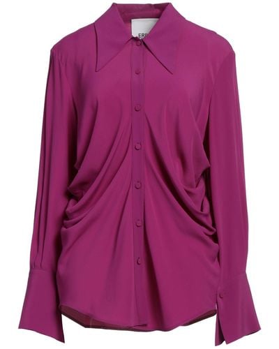 Erika Cavallini Semi Couture Shirt - Purple