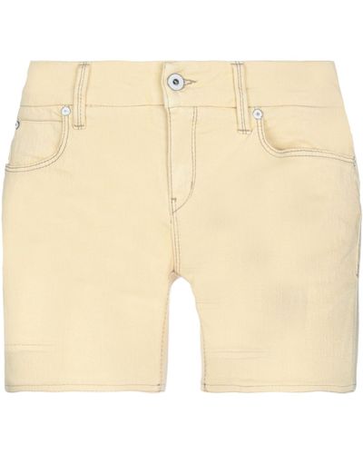 Meltin' Pot Denim Shorts - Yellow