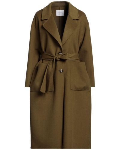 American Vintage Manteau long - Vert