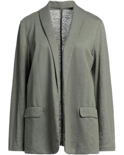 Gray Majestic Filatures Jackets for Women | Lyst