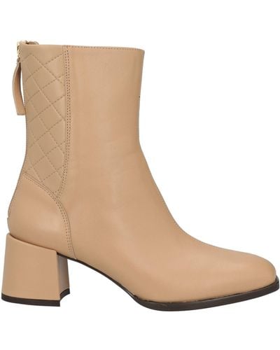 Unisa Ankle Boots - Natural