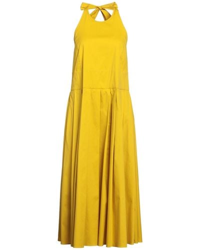 Max Mara Midi Dress - Yellow