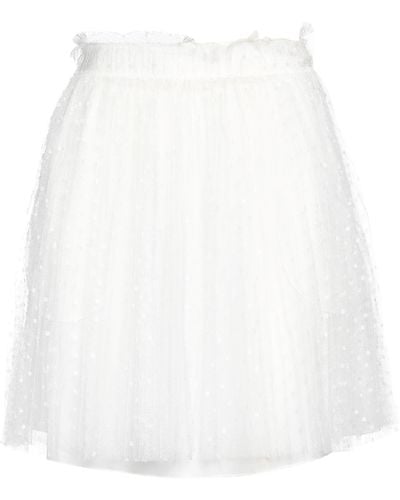 RED Valentino Mini Skirt - White