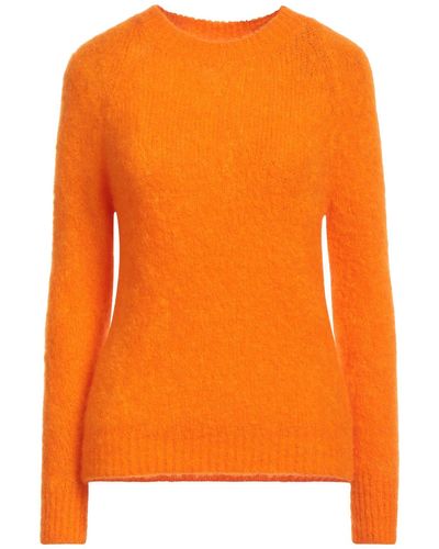 Brand Unique Jumper Mohair Wool, Polyamide, Elastane - Orange