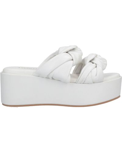 Twin Set Sandals - White