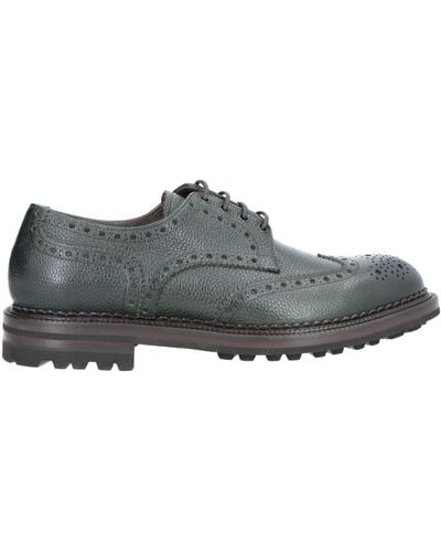 Green George Lace-up Shoes - Grey