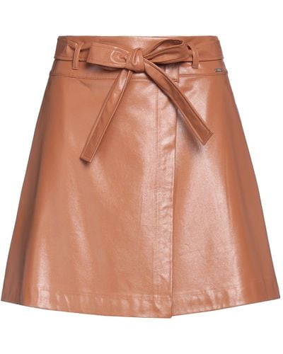 Armani Exchange Mini Skirt - Brown