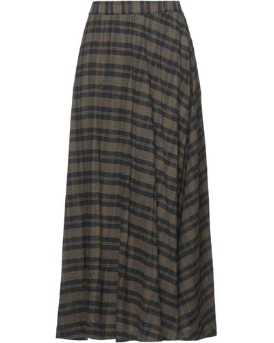 Aglini Long Skirt - Gray