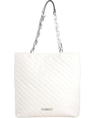 Isabel Marant Cream Shoulder Bag Leather - White
