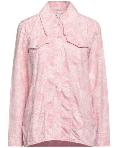 Ganni Denim Outerwear - Pink
