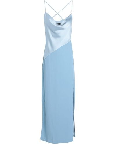 Karl Lagerfeld Vestido largo - Azul