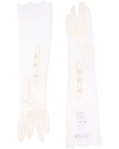 Dolce & Gabbana Gloves - White