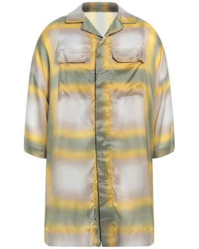 Rick Owens Shirt Cupro - Yellow