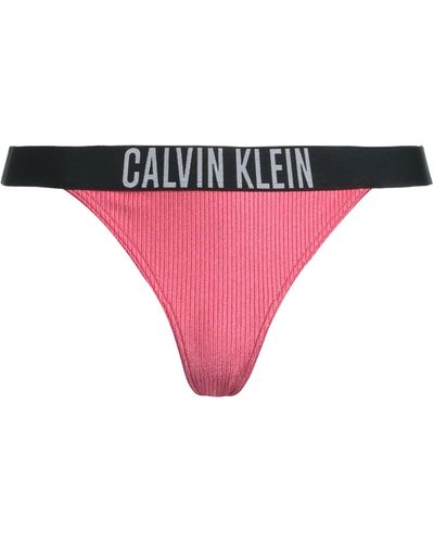 Calvin Klein Bikini Bottoms & Swim Briefs - Pink