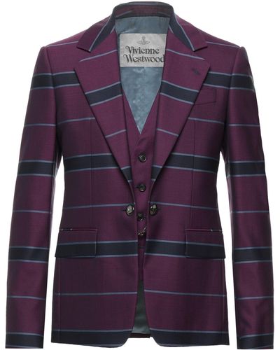 Vivienne Westwood Suit Jacket - Purple