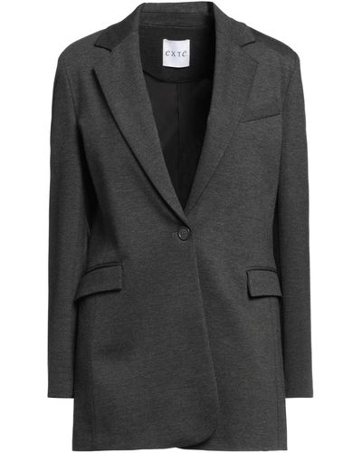 Exte Suit Jacket - Black