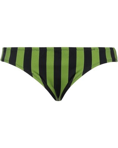 Norma Kamali Partes de abajo de bikini - Verde