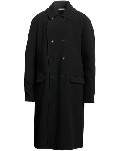 Massimo Alba Coat - Black