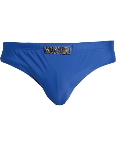 Moschino Bikini Bottoms & Swim Briefs - Blue