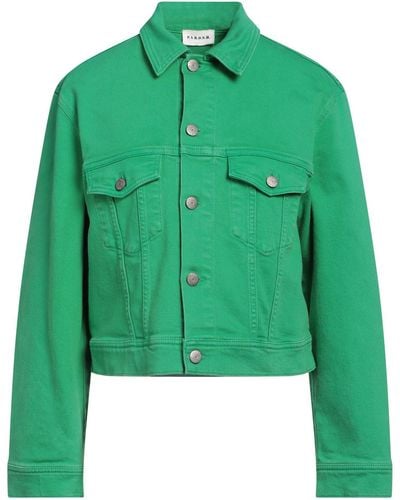 P.A.R.O.S.H. Denim Outerwear - Green