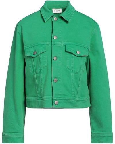 P.A.R.O.S.H. Manteau en jean - Vert