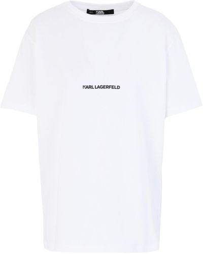 Karl Lagerfeld T-shirts - Weiß