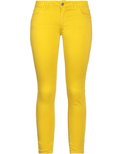 Roy Rogers Denim Pants - Yellow