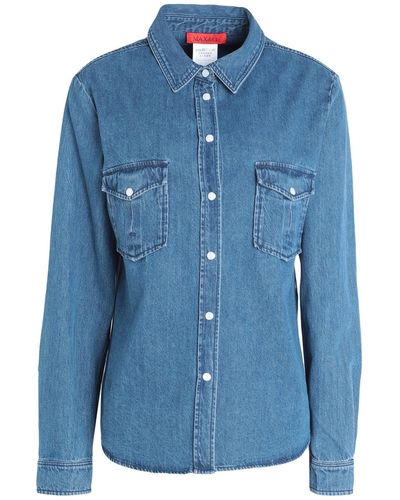 MAX&Co. Denim Shirt - Blue