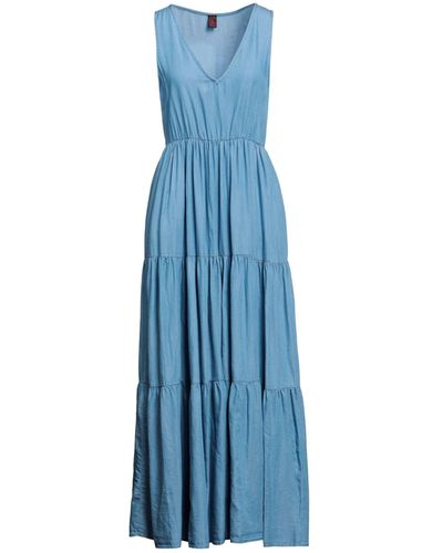 Stefanel Long Dress - Blue