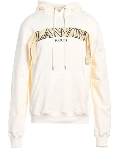 Lanvin Ivory Sweatshirt Cotton, Polyester - White
