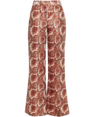 Adam Lippes Trouser - Red