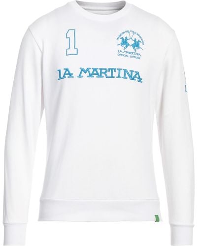 La Martina Sweat-shirt - Blanc