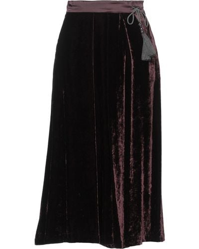 LORENA HAYOT by LORENA ANTONIAZZI Deep Pants Viscose, Cupro, Silk, Elastane, Acetate - Black