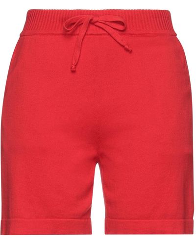P.A.R.O.S.H. Shorts & Bermuda Shorts Cotton - Red