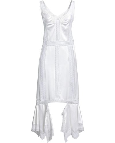 Burberry Midi Dress - White