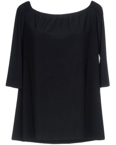Norma Kamali Camiseta - Negro