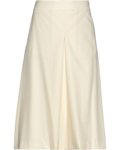 Agnona Midi Skirt - White