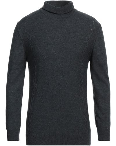 Exte Rollkragenpullover - Blau