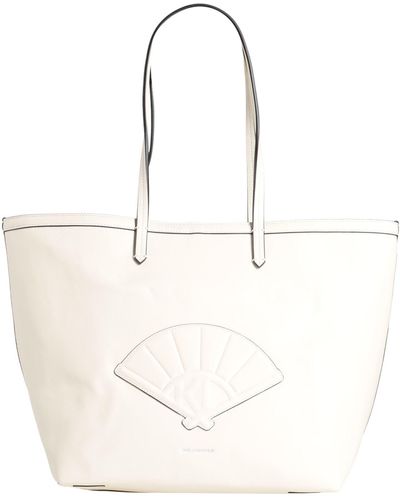 Karl Lagerfeld Shoulder Bag Textile Fibres - White