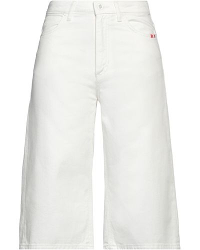 AMISH Cropped Trousers - White