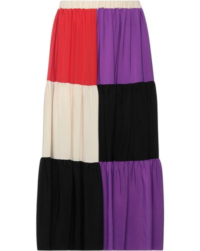 Jucca Midi Skirt - Purple