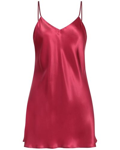 Vivis Slip Dress - Red