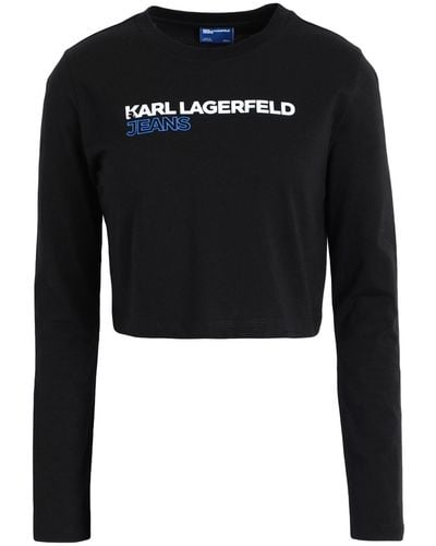 Karl Lagerfeld T-shirts - Schwarz