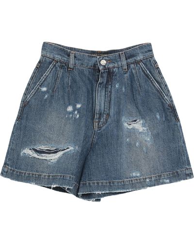 Dolce & Gabbana Shorts Jeans - Blu
