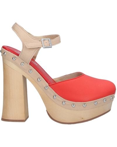 Jeffrey Campbell Mules & Clogs - Red
