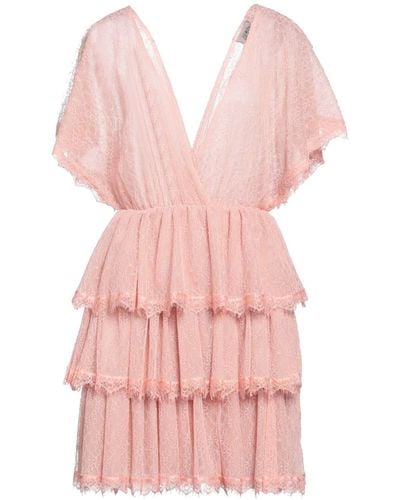 Berna Mini Dress Viscose, Polyamide - Pink