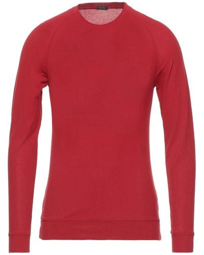 Zanone Sweater - Red