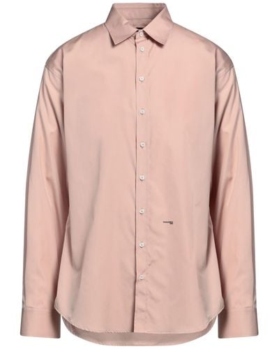 DSquared² Shirt Cotton - Pink